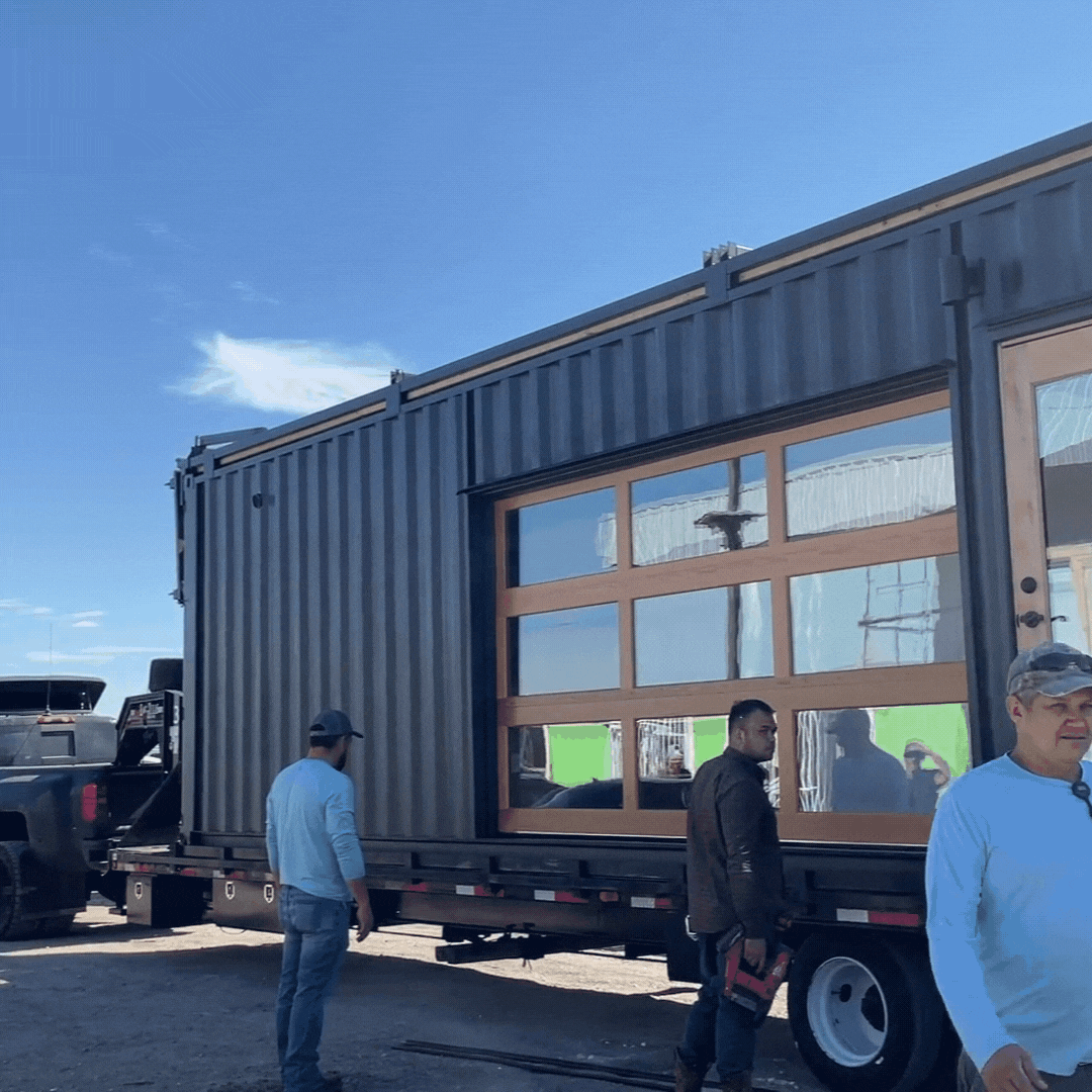 the porter loaded for shipment